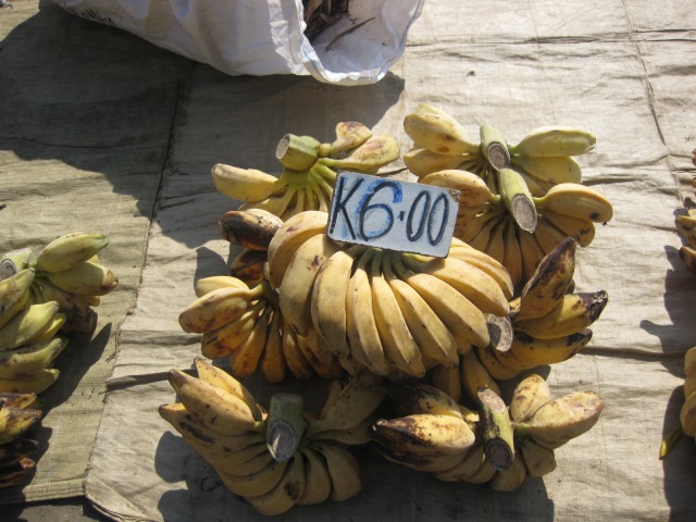 PNG bananas