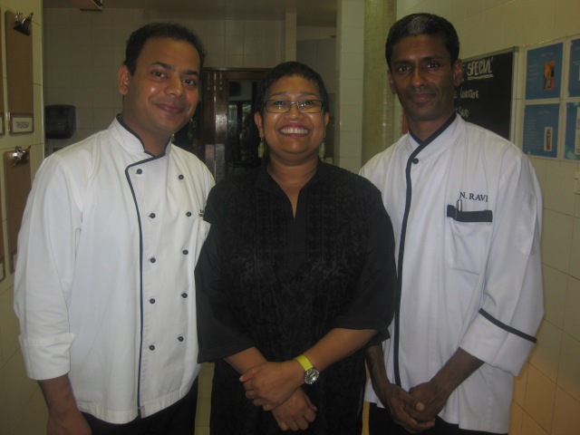 three chefs
